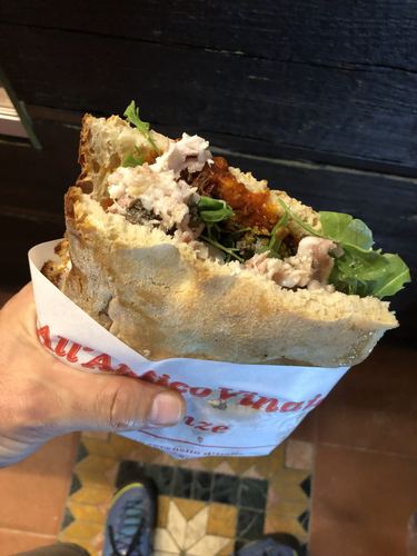 Photo from the Florence guide: All’Antico Vinaio