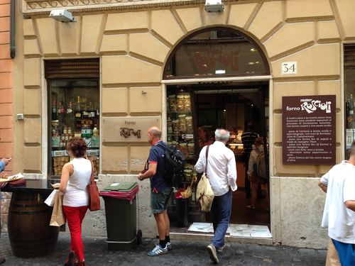Photo from the Rome guide: Lunch: Antico Forno Roscioli