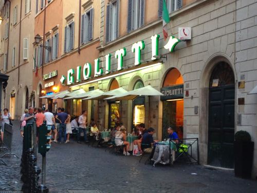 Outside Giolitti