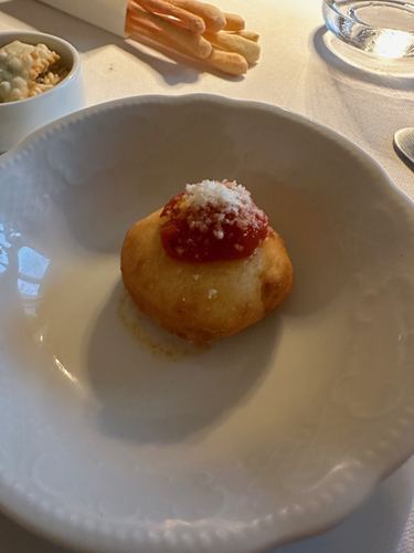 Close up of delicious treat.