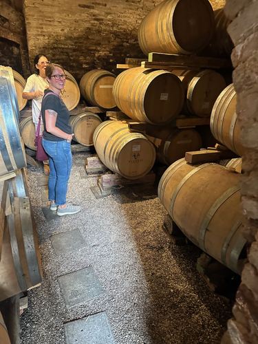Inside Vietti’s aging room.