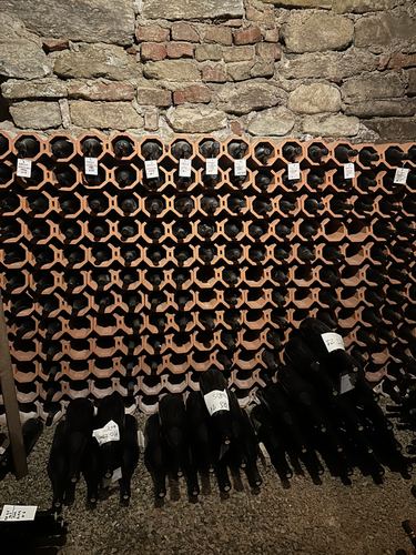 Aging wine…