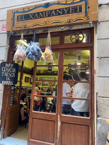 Photo from the Barcelona guide: El Xampanyet